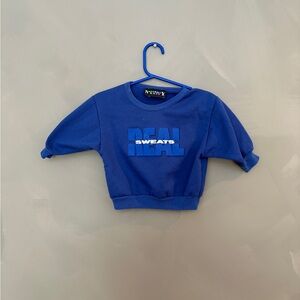 Vintage Blue Kids Sweatshirt